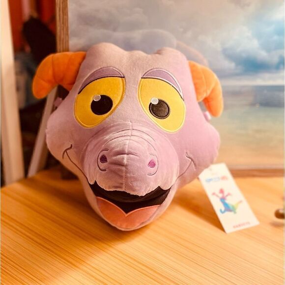 Disney Parks 2022 Epcot 40th Ann. Figment Plush Crossbody/Bum Bag Harvey's NEW - Picture 6 of 16